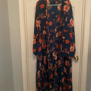 Floral kimono